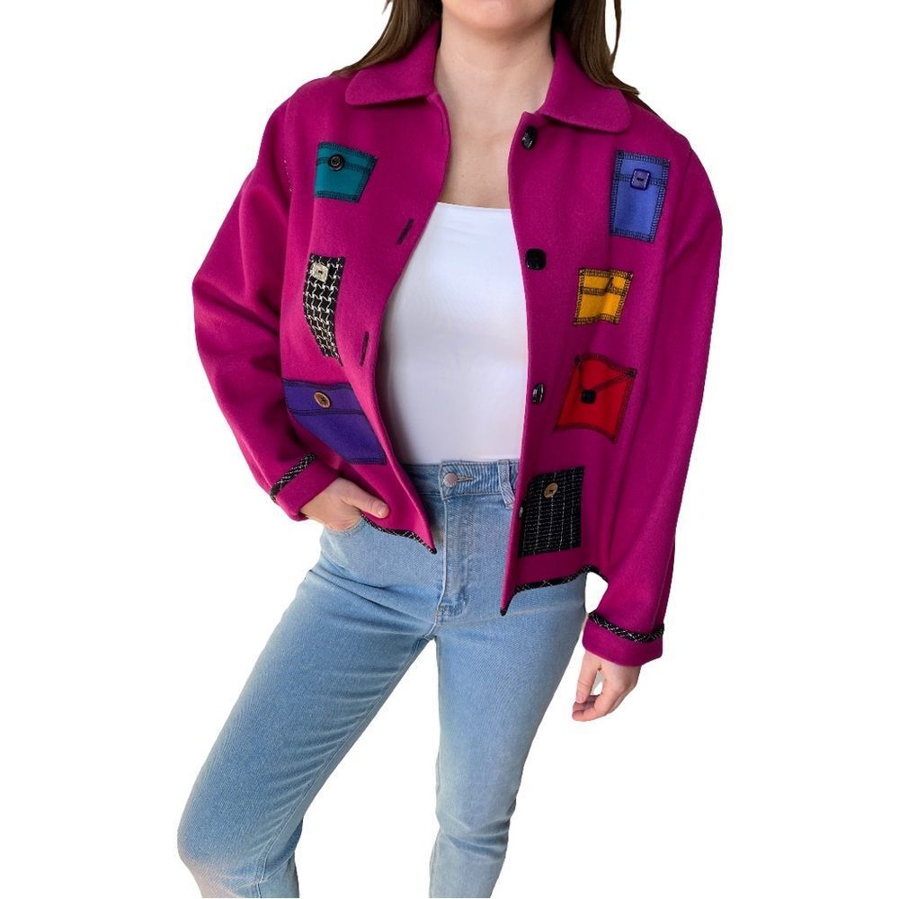 Lynn Murray Vintage Wool Patchwork Jacket